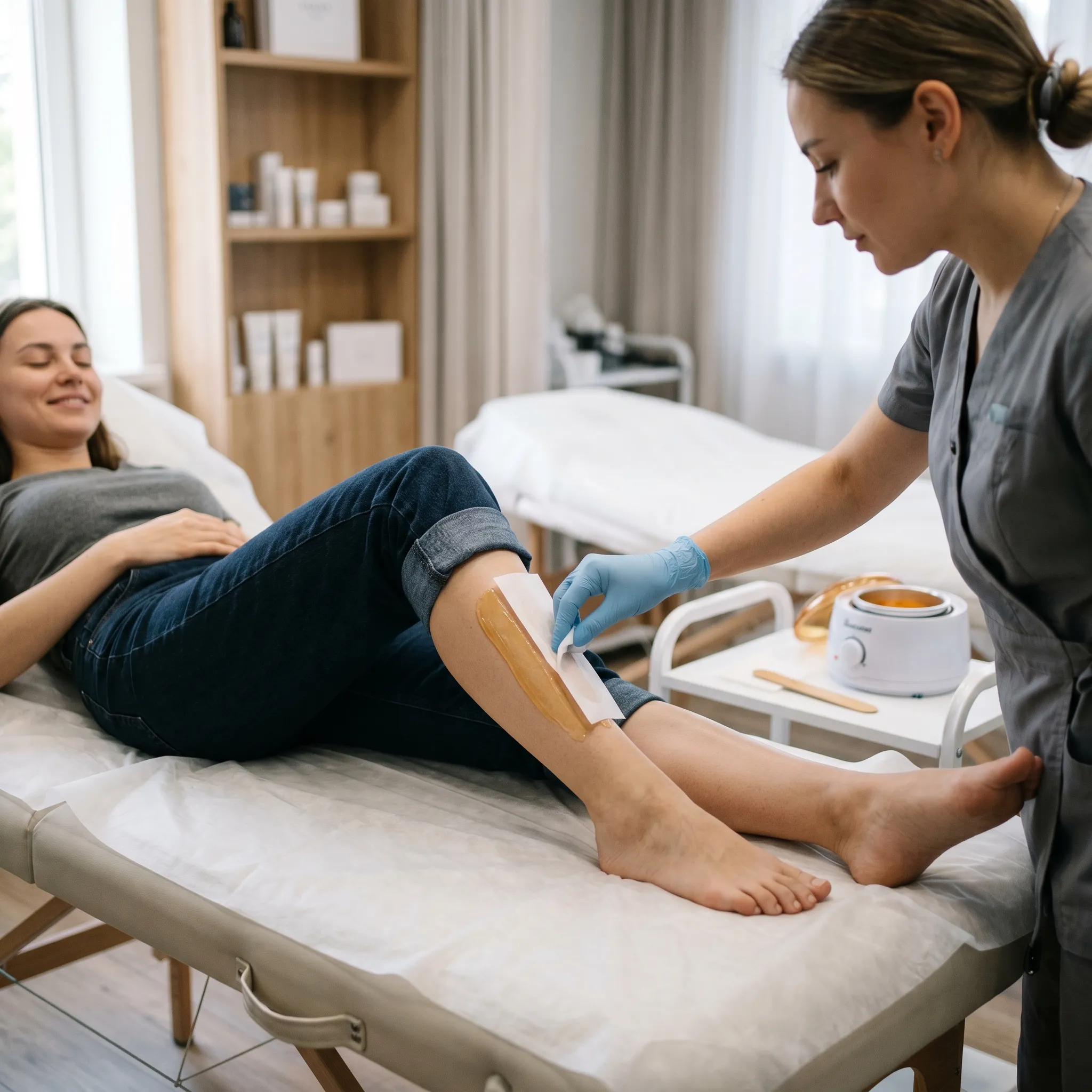 Half Legs Waxing